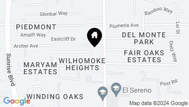 Map of 8078 Archer Avenue, Fair Oaks CA, 95628