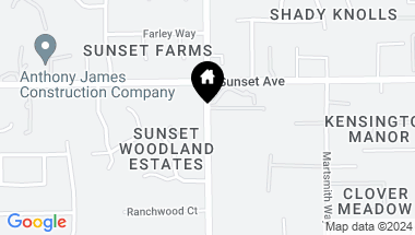Map of 0 Illinois Avenue, Fair Oaks CA, 95628