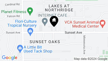 Map of 7601 Sunset Avenue, Fair Oaks CA, 95628