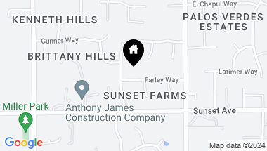 Map of 8611 Farley Way, Fair Oaks CA, 95628