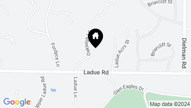 Map of 3 Oakleigh Lane, Ladue MO, 63124