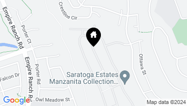 Map of 6890 Saratoga Estates Drive, El Dorado Hills CA, 95762