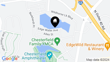 Map of 4 Riviera - Wildhorse, Chesterfield MO, 63017