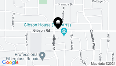 Map of 504 Gibson Road, Woodland CA, 95695