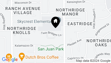 Map of 7581 Twin Bridges Lane, Citrus Heights CA, 95610