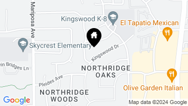 Map of 5617 Kingswood Drive, Citrus Heights CA, 95610