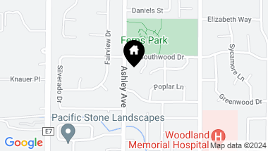 Map of 918 Walnut Woods Court, Woodland CA, 95695