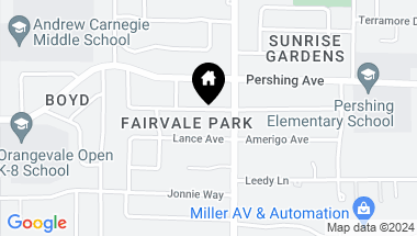 Map of 5635 Fairvale Way, Orangevale CA, 95662