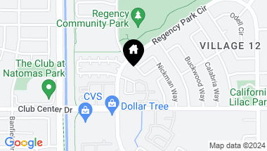 Map of 50 Regency Park Circle 9101, Sacramento CA, 95835