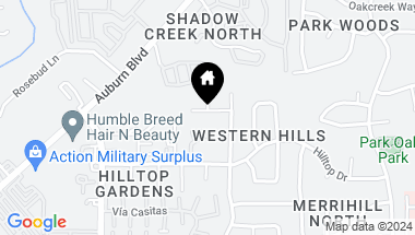 Map of 6042 Remington Avenue, Carmichael CA, 95608