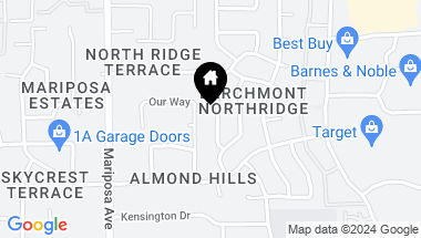 Map of 5925 Brittany Way, Citrus Heights CA, 95610