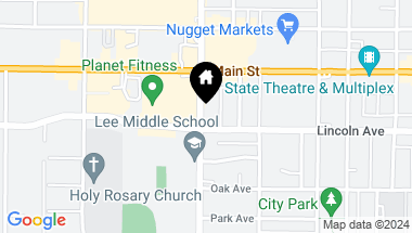 Map of 449 West Street, Woodland CA, 95695