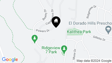Map of 34 Powers Drive, El Dorado Hills CA, 95762
