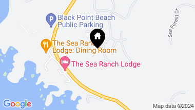 Map of 35028 Crows Nest Dr, The Sea Ranch CA, 95497
