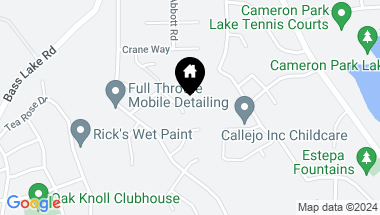 Map of 2864 Hillcrest Drive, Cameron Park CA, 95682
