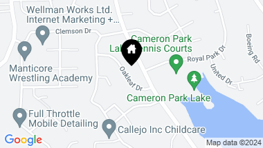 Map of 2983 Oakleaf Drive, Cameron Park CA, 95682