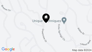 Map of 4205 Greenview Drive, El Dorado Hills CA, 95762