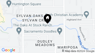 Map of 7589 Park Drive, Citrus Heights CA, 95610