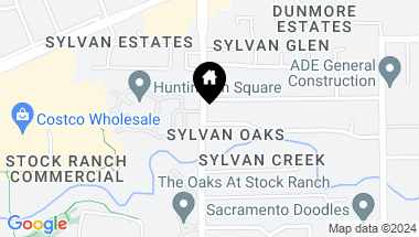 Map of 7501 Sylvan Valley Way, Citrus Heights CA, 95610