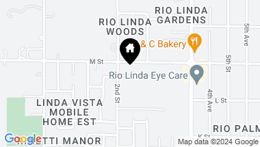 Map of 215 Singh Lane, Rio Linda CA, 95673