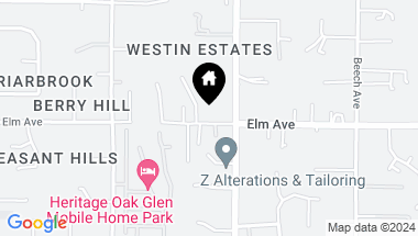 Map of 8677 Elm Avenue, Orangevale CA, 95662