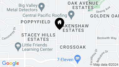 Map of 7046 Cross, Citrus Heights CA, 95610