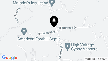 Map of 4761 Grannan Way, Placerville CA, 95667