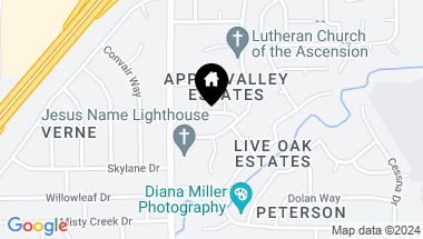 Map of 6834 Easthaven Way, Citrus Heights CA, 95621