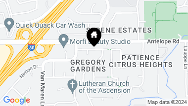 Map of 7008 Gardenvine Avenue, Citrus Heights CA, 95621