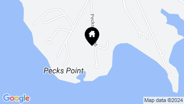 Map of 5733 Pecks Point Rd, Royal Oak MD, 21662