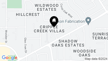 Map of 7904 Garry Oak Drive, Citrus Heights CA, 95610