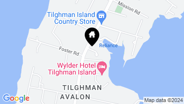 Map of 5879 Island Rd, Tilghman MD, 21671