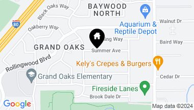Map of 7420 Summer Avenue, Citrus Heights CA, 95621
