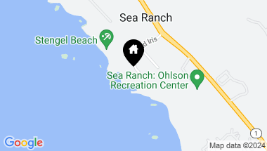 Map of 73 Wild Iris, The Sea Ranch CA, 95497