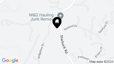 Map of 3500 Four Springs Drive, Rescue CA, 95672