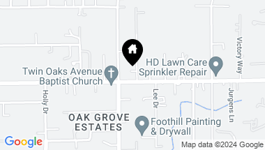 Map of 8411 Robie Way, Citrus Heights CA, 95610