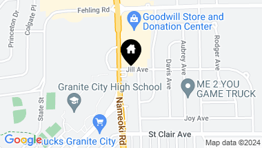 Map of 3165 Myrtle #5 Avenue, Granite City IL, 62040