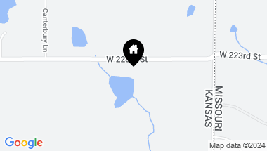 Map of 2851 W 223 Street, Bucyrus KS, 66013