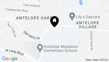 Map of 8453 Misty Oak Way, Antelope CA, 95843
