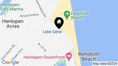 Map of 2 Park Ave, Rehoboth Beach DE, 19971