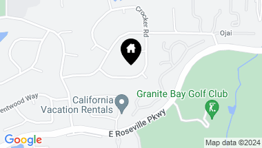 Map of 9325 CROCKER Road, Granite Bay CA, 95746
