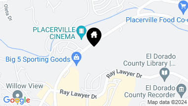 Map of 344 Drive, Placerville CA, 95667