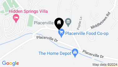 Map of 2900 Cold Springs Road, Placerville CA, 95667