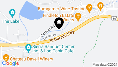Map of 3435 Carson Court, Camino CA, 95709