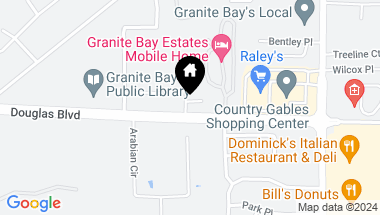 Map of 6710 Granite Cove Court, Granite Bay CA, 95746