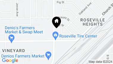 Map of 117 Atkinson Street, Roseville CA, 95678