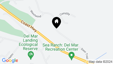 Map of 41179 Deer Trl, The Sea Ranch CA, 95497