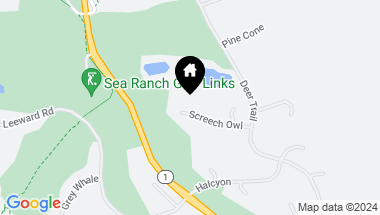 Map of 209 Screech Owl, The Sea Ranch CA, 95497