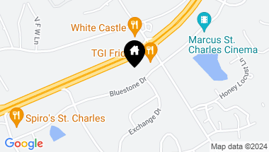 Map of 2041 Bluestone Drive, St Charles MO, 63303