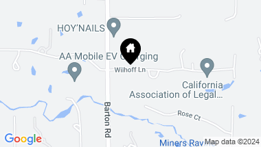 Map of 5950 Wilhoff Lane, Granite Bay CA, 95746